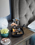 Serene Indoor Water Fountain, with Natural River Rocks, Soothing Nature Sounds, Zen Relaxation