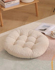 Meditation Cushion for Yoga Living Room Sofa Balcony, Beige