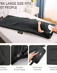 Infrared Sauna Blanket for Detoxification, Portable Remote Control Sauna, 86-158℉, 20-60 Minutes Timer, 6 Ft X 2.6 Ft