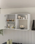 Kitchen Wall Cabinet Burwood, White Finish