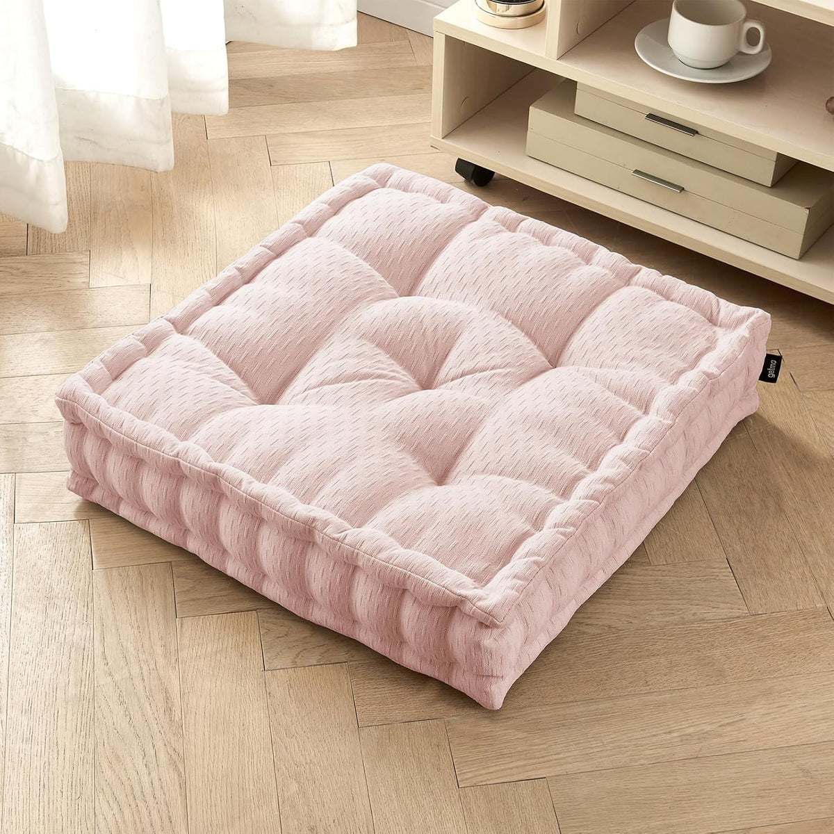 Meditation Floor Pillow,Large Floor Cushion, Square Floor Pillows