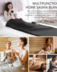 Infrared Sauna Blanket for Detoxification, Portable Remote Control Sauna, 86-158℉, 20-60 Minutes Timer, 6 Ft X 2.6 Ft
