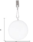 Round Handbag/Purse Light with Light Touch-Activation with Clip