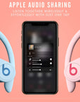 Power Pro Wireless Earbuds - H1 Headphone Chip, Class 1 Bluetooth Headphones, 9 Hours of Listening Time, Sweat Resistant, Built-In Microphone - Glacier Blue