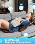 Shiatsu Massage with Heat Massage Chair