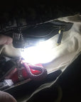 Round Handbag/Purse Light with Light Touch-Activation with Clip