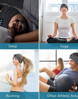 Bluetooth-Compatible Earphones Sports Sleeping Headband Elastic Wireless Headphones Music Eye Mask Wireless Eye Headset Headband
