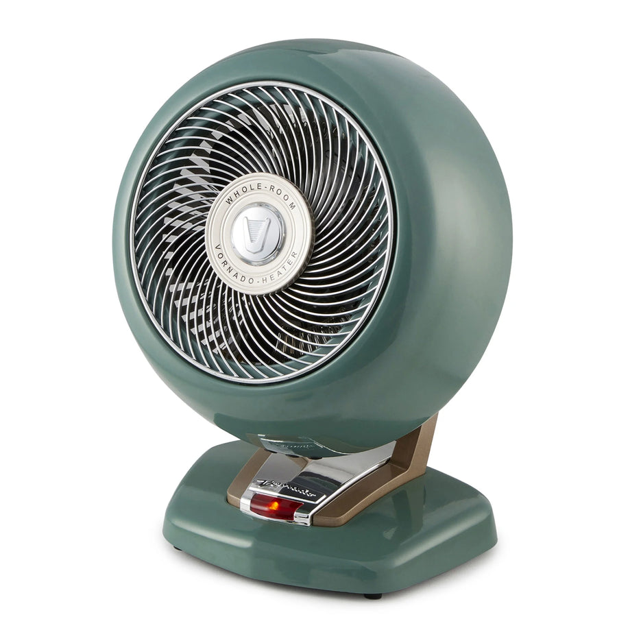 Vintage Portable Electric Space Heater, Green