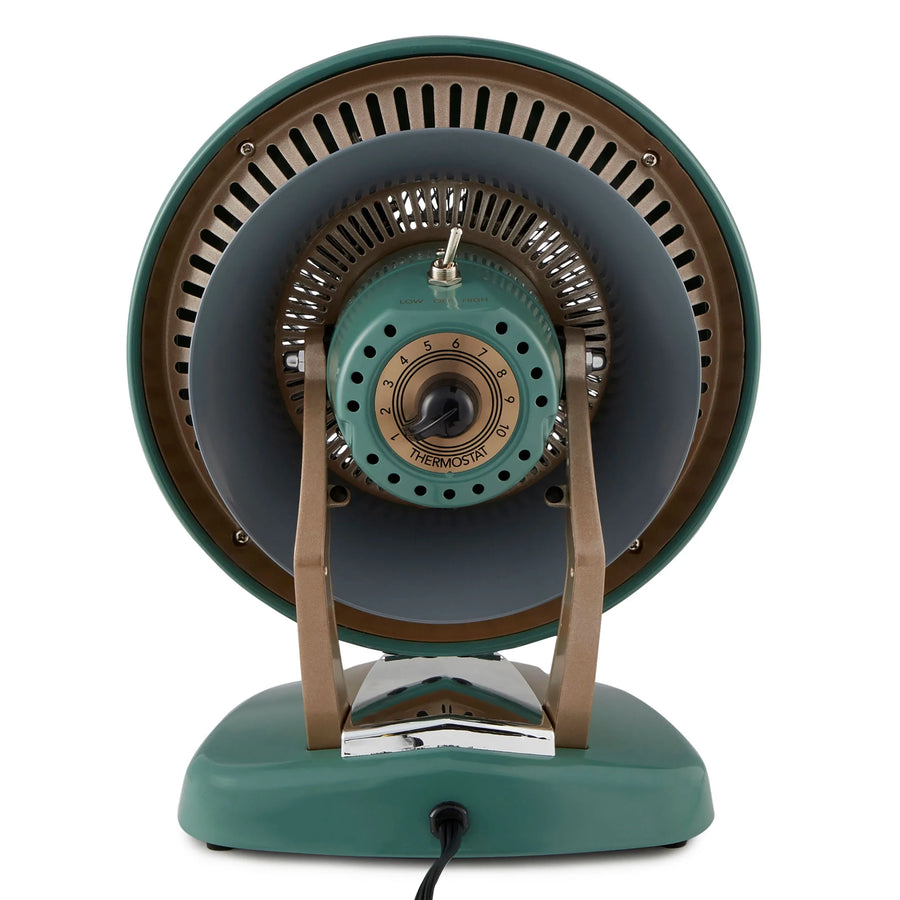 Vintage Portable Electric Space Heater, Green