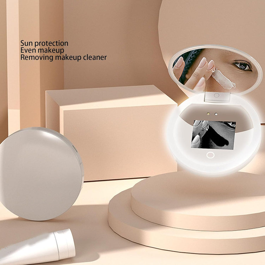 Travel Makeup Mirror Multifunction