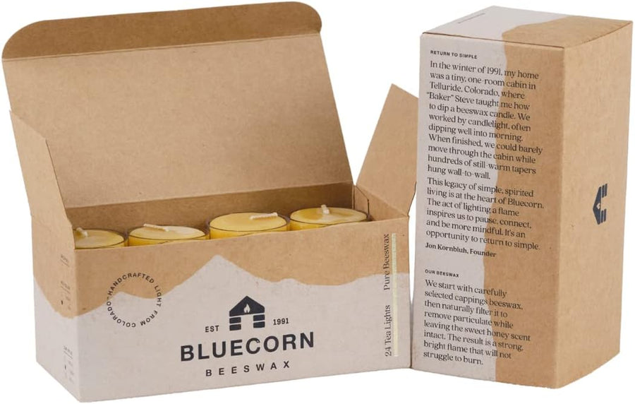100% Pure Beeswax Tealight Candl