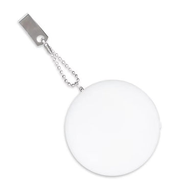 Round Handbag/Purse Light with Light Touch-Activation with Clip