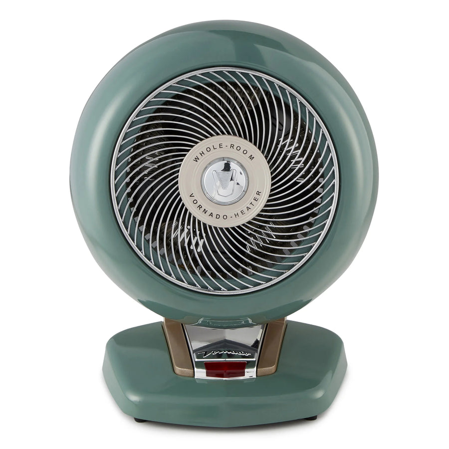Vintage Portable Electric Space Heater, Green