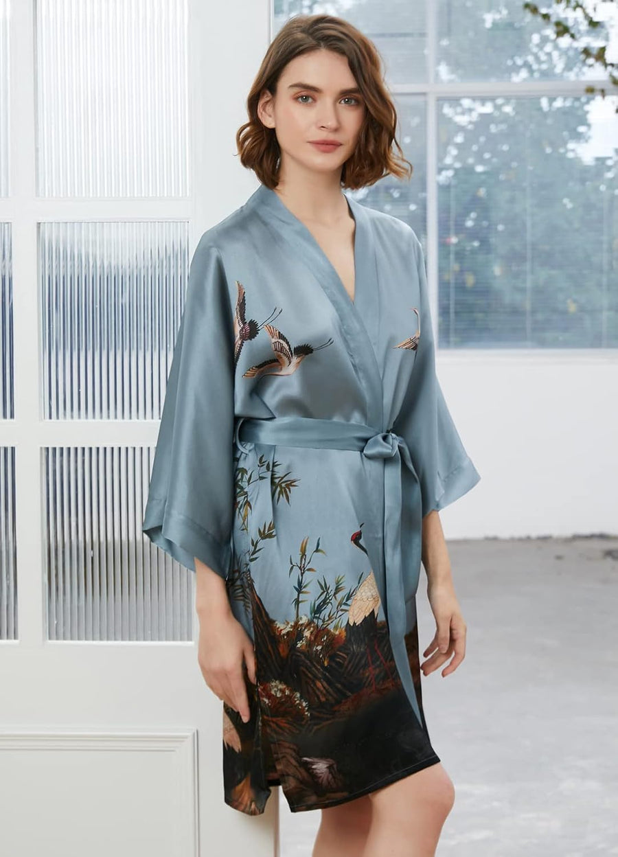 Luxury Kimono - 100% Silk Robe