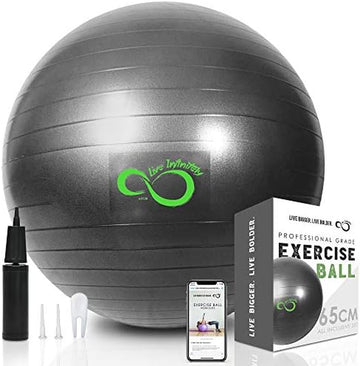 Extra Thick Professional Grade Balance & Stability Ball