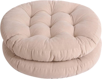 Meditation Cushion for Yoga Living Room Sofa Balcony, Beige