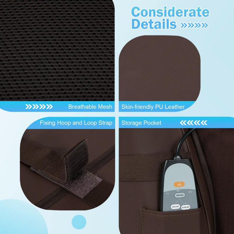Shiatsu Massage with Heat Massage Chair 