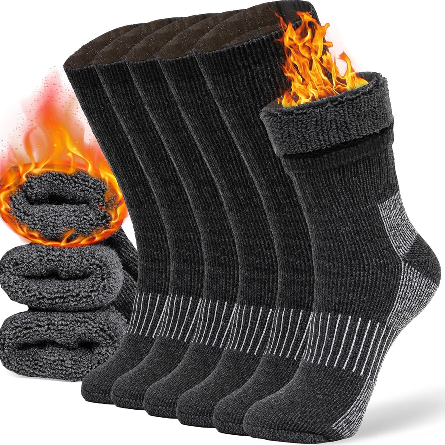 Merino Wool Socks Casual Warm Socks for Winter