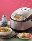 Perfect Rice Cooker and Warmer, 1 L, Stainless Dark Gray